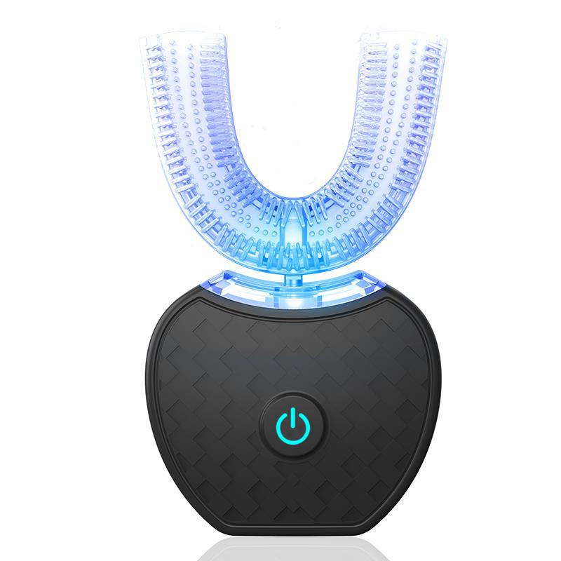 truDENT® Intelligent Automatic Electric Toothbrush Waterproof Whitening Blue Light USB Charging